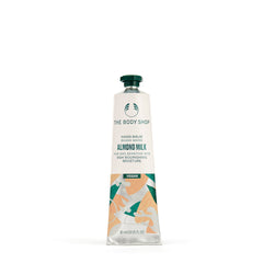 Baume mains The Body Shop lait d'amande, emballage portable pour déplacements quotidiens