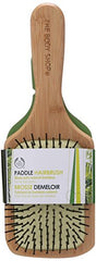 The Body Shop brosse cheveux bambou grande taille facilite le démêlage rapide.