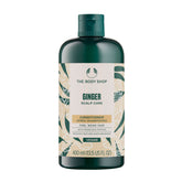 The Body Shop Soin cuir chevelu gingembre - bouteille 400 ml, soin nourrissant pour cheveux fins.