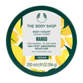 The Body Shop Mango Body Yogurt absorption immédiate pour peau hydratée et confortable.
