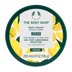 The Body Shop Mango Body Yogurt absorption immédiate pour peau hydratée et confortable.