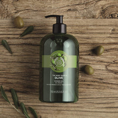 The Body Shop Olive Shower Gel: arôme méditerranéen frais pour une sensation revitalisante