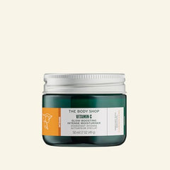 The Body Shop vitamine C lueur, texture légère: éclat naturel.