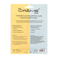 The Crème Shop application facile du masque vitamine C pour votre routine.