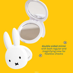 The Crème Shop Miffy grossissement 2x, offre un aperçu net pour les détails.