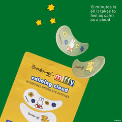 The Crème Shop x Miffy patches hydrogel yeux avec hyaluronique pour une peau sous les yeux plus lisse.