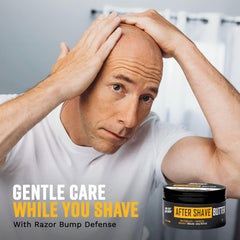 The Cut Buddy gingembre tonifiant revitalise et équilibre le teint après rasage.