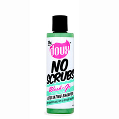 The Doux – Bouteille de shampoing exfoliant, pour un nettoyage en douceur et renouvellement du cuir chevelu.