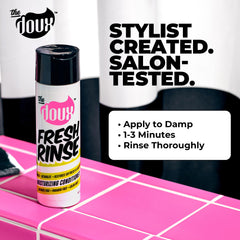 The Doux FRESH RINSE : crème boucles qui démêle en douceur