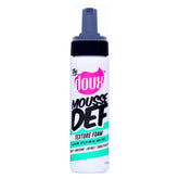 The Doux Mousse Coiffage: bouteille élégante pour un coiffage rapide et durable.