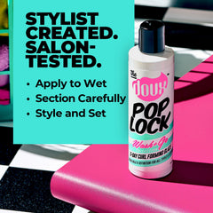 The Doux POP LOCK miel et huile d’argan hydratent et nourrissent les boucles