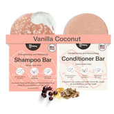 The Earthling Co. Shampoing et Après-Shampoing Solides: démêlage doux pour cheveux soyeux.