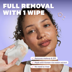 The Face Shop eau de riz vitamines ceramides, hydratation et éclat.