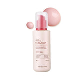 The Face Shop Pomegranate-Collagen Serum bouteille, hydratation durable et effet liftant possible.