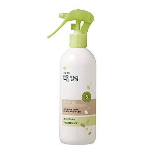The Face Shop Smooth Skin Body Peel Spray : exfoliation rapide et peau plus lisse après application.