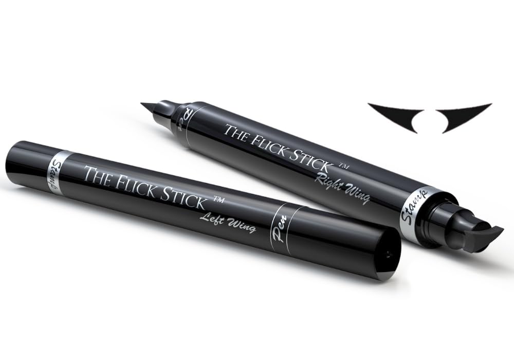 The Flick Stick tampon-aile 8mm noir: ailes parfaites et rapides.