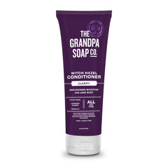 The Grandpa Soap Company hamamélis clarifiant – bouteille idéale pour revitaliser le cuir chevelu.