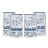 Savon-barre The Grandpa Soap Company au sel d'Epsom — emballage recyclable et soin quotidien
