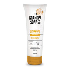 The Grandpa Soap Company Shampoing au Babeurre en flacon, nourrissant pour cheveux secs