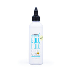 The Hair Diagram Bold Hold Liquid Gold Reloaded – application autour de la ligne des cheveux