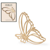 The Hair Edit Barrette Aile Dorée Large pour cheveux épais, prise sécurisée.