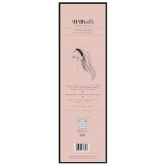 The Hair Edit Lotus Band maintient les cheveux hors du visage pendant l’effort.