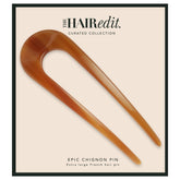 The Hair Edit Épingle chignon extra-large caramel pour maintien durable des cheveux épais.