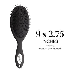 The Hair Shop brosse detanglement pour cheveux mouillés démêlage en douceur.