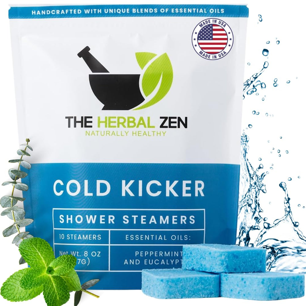The Herbal Zen emballage Cold Kicker pour cadeau spa à domicile