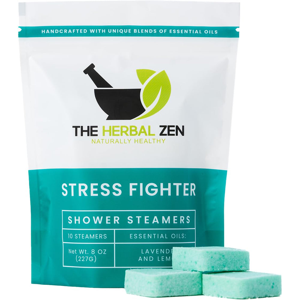The Herbal Zen Stress Fighter pastilles-douche lavande-citron pour la détente