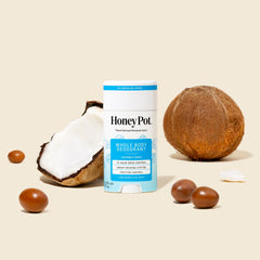 The Honey Pot Company Coconut Shea Déodorant corps texture crème, formulation adaptée peaux sensibles