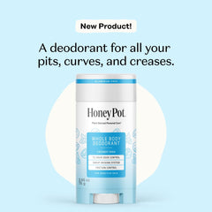 The Honey Pot Company Coconut Shea Déodorant sans aluminium, protection odorante jusqu à 72 heures