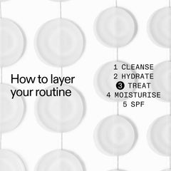 Patch invisible The INKEY List sur peau, apparence plus lisse.