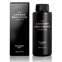 The London Grooming Company flacon-poudre texture-cheveux homme: volume et tenue naturelles