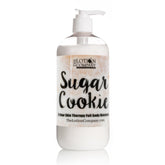 Le flacon The Lotion Company dégage la senteur biscuit sucre et hydrate la peau.