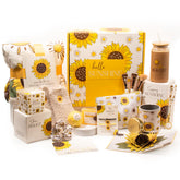 The Love Crate Co - Couverture polaire soleil 40x60, idéale pour soirées cocooning.