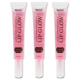 The Make-Up Artist Project Lip Glow changeant de couleur sur les lèvres, fini brillant.