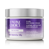 The Mane Choice Alpha Curly Cream définit les boucles et apporte une douceur durable.