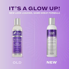 The Mane Choice Alpha Recoil Leave-In: texture légère démêle et hydrate les boucles.