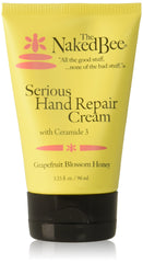 The Naked Bee Crème Mains non parfumée, emballage 236 ml, hydratation durable.