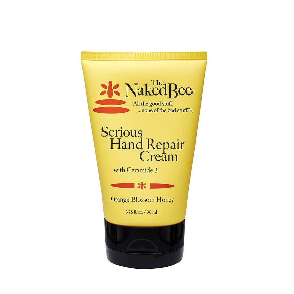 The Naked Bee Crème Mains Orange Fleur d’Oranger, emballage élégant et hydratation en profondeur.