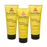 Lotion The Naked Bee pack 3 fleurs d'oranger et coco, hydratation naturelle