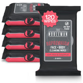 Lingettes The Nobleman visage et corps – aloé-eucalyptus pour fraîcheur instantanée
