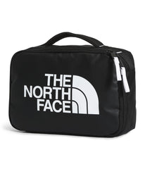 The North Face Base Camp Voyager Dopp Kit, extérieur noir élégant et rangement pratique en voyage.