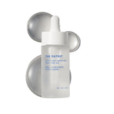 The Outset Huile Visage Ultra-Legère : bottle pipette, absorption rapide et hydratation légère.