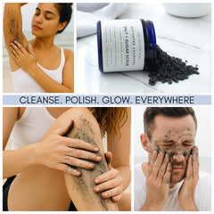 The Yellow Bird gommage charbon actif pieds – detoxifie et adoucit les pieds