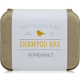 The Yellow Bird Peppermint Shampoo Bar – emballage eco pour voyage pratique