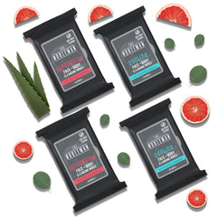 The Nobleman lingettes hydratantes sans résidu gras pour visage et corps.