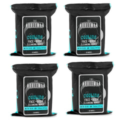 The Nobleman lingettes rafraîchissantes pour visage et corps, fraîcheur durable après l'effort