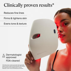 TheraFace Glo : LED bleu sur le visage pour cibler les zones sujettes à l'acné